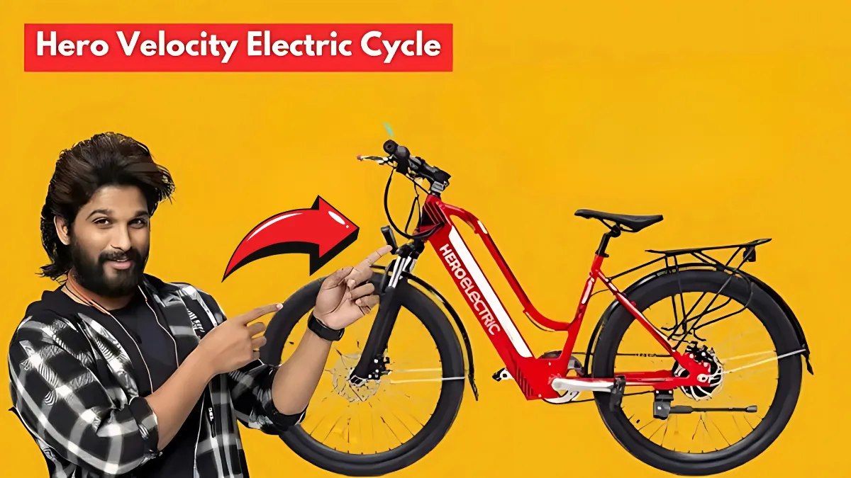 Hero New Velocity Electric Cycle Full Details