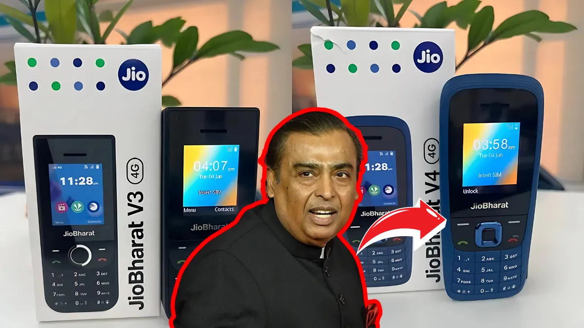 Jio Bharat V3 and V4 Full specs details