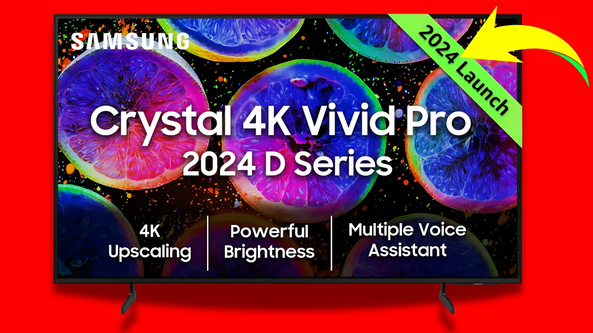 Samsung D series Crystal 4K Vivid UHD Smart Led TV